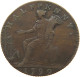 GREAT BRITAIN HALFPENNY 1792 GEORGE III. 1760-1820 MIDDLESEX #t001 0303 - B. 1/2 Penny