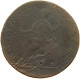 GREAT BRITAIN HALFPENNY 1775 GEORGE III. 1760-1820 EVASION #s017 0279 - B. 1/2 Penny