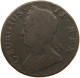 GREAT BRITAIN HALFPENNY 1742 George II. 1727-1760. #c021 0163 - B. 1/2 Penny