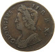 GREAT BRITAIN HALFPENNY 1735 George II. 1727-1760. #t149 0081 - B. 1/2 Penny