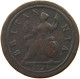 GREAT BRITAIN HALFPENNY 1724 George I. (1714-1727) #t149 0129 - B. 1/2 Penny
