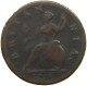 GREAT BRITAIN HALFPENNY 1718 George I. (1714-1727) #t021 0281 - B. 1/2 Penny