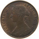 GREAT BRITAIN HALF PENNY 1861 Victoria 1837-1901 #t077 0387 - C. 1/2 Penny