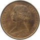 GREAT BRITAIN HALF PENNY 1862 Victoria 1837-1901 #t058 0525 - C. 1/2 Penny