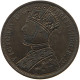 GREAT BRITAIN HALF PENNY 1882 H Victoria 1837-1901 HALF PENNY 1882 H VICTORIA SATIRIQUE ENGRAVED AS KING #t058 0531 - C. 1/2 Penny