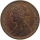 GREAT BRITAIN HALF PENNY 1885 Victoria 1837-1901 #t107 0061 - C. 1/2 Penny