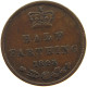 GREAT BRITAIN HALF FARTHING 1843 Victoria 1837-1901 #s024 0177 - A. 1/4 - 1/3 - 1/2 Farthing