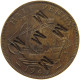 GREAT BRITAIN HALFPENNY 1949 George VI. (1936-1952) COUNTERMARKED M #a011 0345 - C. 1/2 Penny