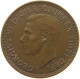 GREAT BRITAIN HALFPENNY 1950 George VI. (1936-1952) #a058 0095 - C. 1/2 Penny