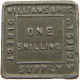 GREAT BRITAIN SHILLING  WILLIAMS BROTHERS #a035 0609 - I. 1 Shilling
