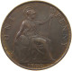 GREAT BRITAIN PENNY 1900 Victoria 1837-1901 #t156 0545 - D. 1 Penny