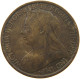 GREAT BRITAIN PENNY 1900 Victoria 1837-1901 #a058 0061 - D. 1 Penny