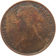 GREAT BRITAIN PENNY 1892 Victoria 1837-1901 #t017 0063 - D. 1 Penny