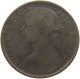 GREAT BRITAIN PENNY 1891 Victoria 1837-1901 #c036 0109 - D. 1 Penny