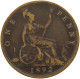 GREAT BRITAIN PENNY 1892 Victoria 1837-1901 #c020 0205 - D. 1 Penny