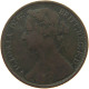 GREAT BRITAIN PENNY 1876 Victoria 1837-1901 #s010 0297 - D. 1 Penny