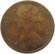 GREAT BRITAIN PENNY 1862 Victoria 1837-1901 #a041 0255 - D. 1 Penny