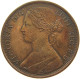 GREAT BRITAIN PENNY 1862 Victoria 1837-1901 #c060 0129 - D. 1 Penny