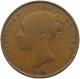 GREAT BRITAIN PENNY 1855 Victoria 1837-1901 #s049 0935 - D. 1 Penny