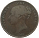 GREAT BRITAIN PENNY 1854 Victoria 1837-1901 #sm05 0409 - D. 1 Penny