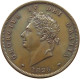 GREAT BRITAIN PENNY 1826 GEORGE IV. (1820-1830) #t058 0493 - D. 1 Penny