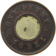 GREAT BRITAIN MODEL PENNY  Victoria 1837-1901 #c067 0005 - Autres & Non Classés