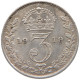 GREAT BRITAIN THREEPENCE 1919 George V. (1910-1936) #c029 0195 - F. 3 Pence