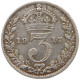 GREAT BRITAIN THREEPENCE 1917 George V. (1910-1936) #t158 0433 - F. 3 Pence