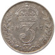 GREAT BRITAIN THREEPENCE 1917 George V. (1910-1936) #c036 0237 - F. 3 Pence