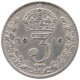 GREAT BRITAIN THREEPENCE 1916 George V. (1910-1936) #a052 0471 - F. 3 Pence