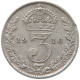 GREAT BRITAIN THREEPENCE 1916 George V. (1910-1936) #a034 0027 - F. 3 Pence