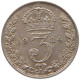 GREAT BRITAIN THREEPENCE 1914 George V. (1910-1936) #c016 0363 - F. 3 Pence