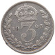 GREAT BRITAIN THREEPENCE 1902 Edward VII., 1901 - 1910 #c036 0311 - F. 3 Pence
