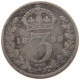 GREAT BRITAIN THREEPENCE 1899 Victoria 1837-1901 #c052 0163 - F. 3 Pence