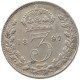 GREAT BRITAIN THREEPENCE 1897 Victoria 1837-1901 #s049 0699 - F. 3 Pence