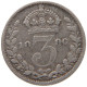 GREAT BRITAIN THREEPENCE 1896 Victoria 1837-1901 #s031 0243 - F. 3 Pence