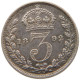 GREAT BRITAIN THREEPENCE 1892 Victoria 1837-1901 #t114 0117 - F. 3 Pence