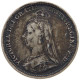 GREAT BRITAIN THREEPENCE 1891 Victoria 1837-1901 #t078 0413 - F. 3 Pence