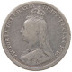 GREAT BRITAIN THREEPENCE 1892 Victoria 1837-1901 #c010 0451 - F. 3 Pence