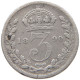 GREAT BRITAIN THREEPENCE 1890 Victoria 1837-1901 #s049 0701 - F. 3 Pence