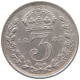 GREAT BRITAIN THREEPENCE 1887 Victoria 1837-1901 #t160 0345 - F. 3 Pence