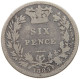 GREAT BRITAIN SIXPENCE 1883 Victoria 1837-1901 #a033 0751 - H. 6 Pence