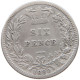 GREAT BRITAIN SIXPENCE 1880 Victoria 1837-1901 #s038 0563 - H. 6 Pence