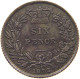 GREAT BRITAIN SIXPENCE 1872 Victoria 1837-1901 DIE 47 #t070 0307 - H. 6 Pence