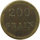 GREAT BRITAIN WEIGHT  200 GRAIN COIN WEIGHT #sm03 0301 - Autres & Non Classés