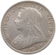 GREAT BRITAIN TWO SHILLINGS 1896 Victoria 1837-1901 #t085 0325 - J. 1 Florin / 2 Shillings