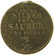 GREAT BRITAIN TOKEN  TOKEN CASTLE SILVER SAUMUR #c054 0445 - Andere & Zonder Classificatie