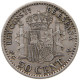 SPAIN 50 CENTIMOS 1904 Alfonso XIII. (1886–1941) #a033 0103 - Andere & Zonder Classificatie