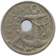 SPAIN 50 CENTIMOS 1949 Francisco Franco 1939-1975 HOLLE OFF-CENTER #s065 0551 - 50 Pesetas