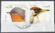 Portugal, 2003 - Aves De Portugal, €0,55 + €0,01 -|- Postmark - Fátima // Mundifil - 2941a + 2934 .  Fragment - Birds - Usati